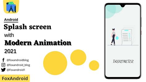 How To Android Splash Screen With Animations In Android Studio For