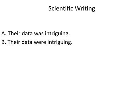 Ppt Scientific Writing Powerpoint Presentation Free Download Id