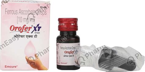 Orofer Xt 10 MG Oral Drop (15): Uses, Side Effects, Price, Dosage