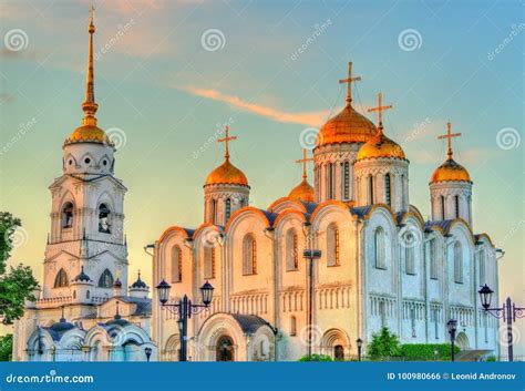 Dormition Cathedral In Vladimir Russia Stock Photo Image Of Dramatic