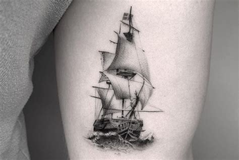 100 Epic Ship Tattoos And Meaning Newest Gallery The Trend Scout