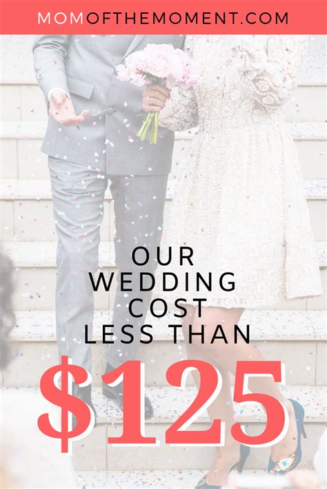How To Get Married On A Budget Wedding Costs Frugal Wedding