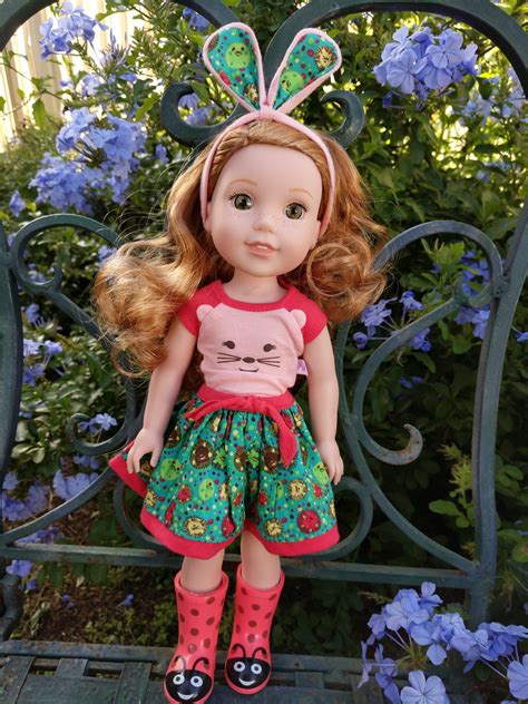 American Girl Wellie Wishers Willa Doll Collectible American Girl