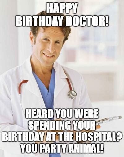 20 Funny Birthday Wishes For Doctors