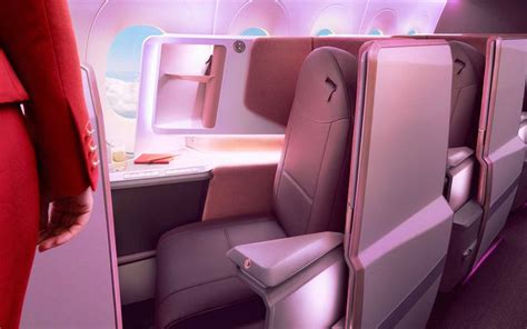 Virgin Atlantics New Plane Has An Onboard Lounge Thats The Largest