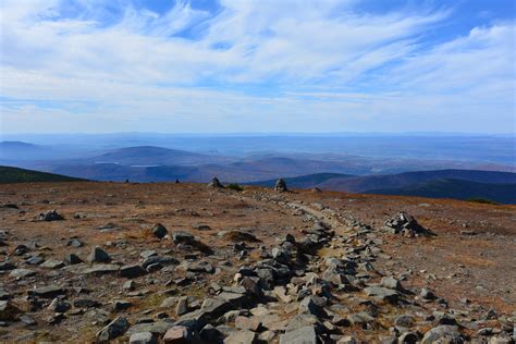 View From The Summit Of Mount Moosilauke In New Hampshires White