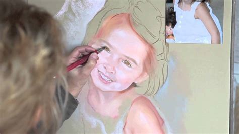 Pastel Portrait Process Youtube