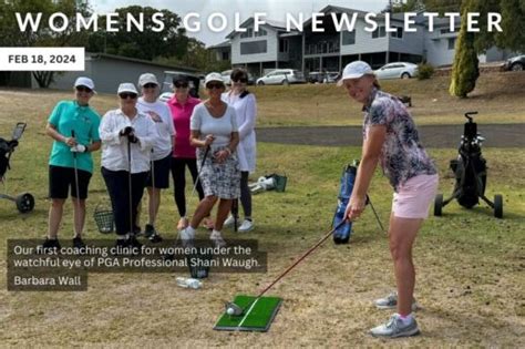 Womens Golf Newsletters Womens Golf