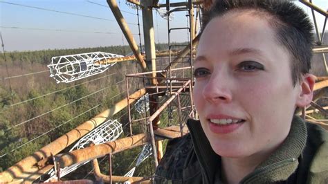 climbing and exploring Duga Дуга the Russian Woodpecker Chernobyl radar site YouTube