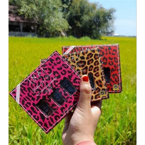 Inai Republic Hq Leopard Edition 3 Warna Dalam 1 Kotak Inai Kuku Inai
