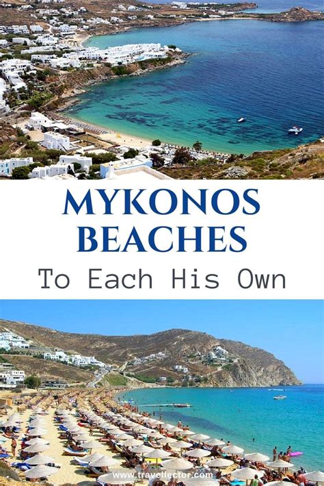 Mykonos Beaches To Each His Own Travellector Mykonos Beaches