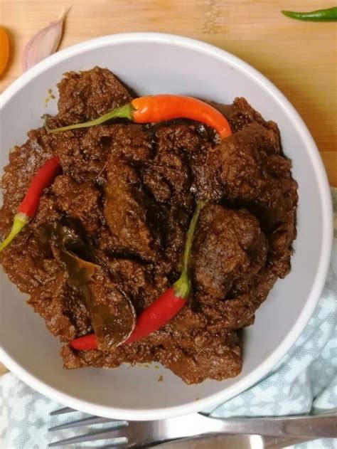 Beef Rendang Dry Beef Curry From Indonesia So Yummy Recipes