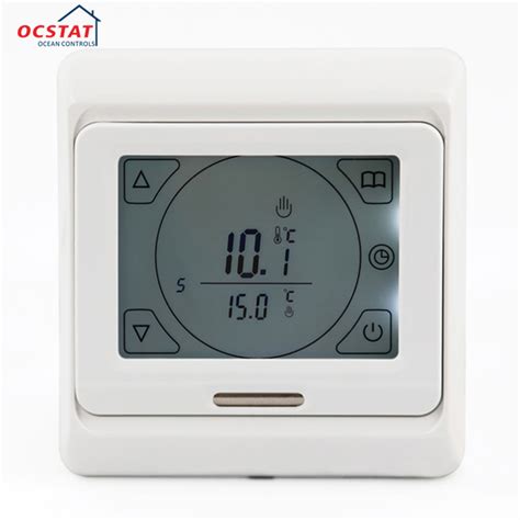 Weekly Programmable Touch Screen Temperature Digital Room Thermostat VAC