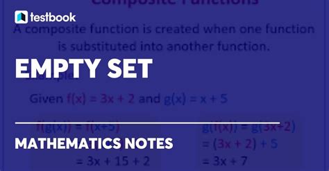 Empty Set Definition Symbol Properties With Examples