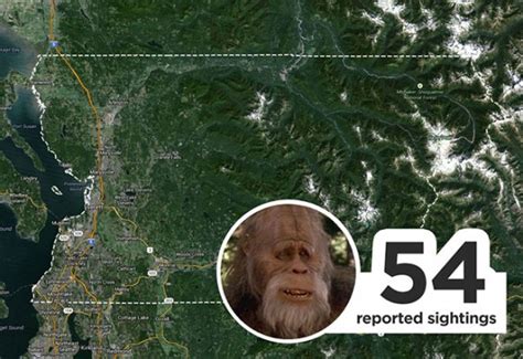 9 Places In Washington Where Youre Likely To Find Bigfoot