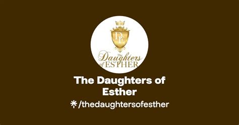 The Daughters Of Esther Facebook Linktree