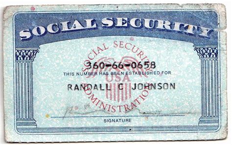 Social security card template ssn editable psd software. Social Security Card Template Pdf Best Of Randy God Website in 2020 | Business card template ...