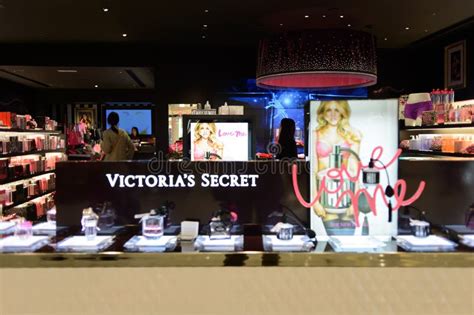 Victorias Secret Store Interior Editorial Stock Photo Image Of Inside
