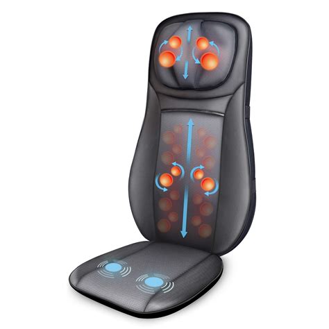 Thankfully there is help at hand. Snailax shiatsu Neck & Back Massager with Heat, Full Back ...