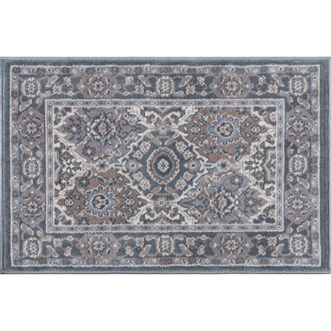 Tayse Rugs Madison Gray 2 Ft X 3 Ft Scatter Area Rug Mdn3609 2x3