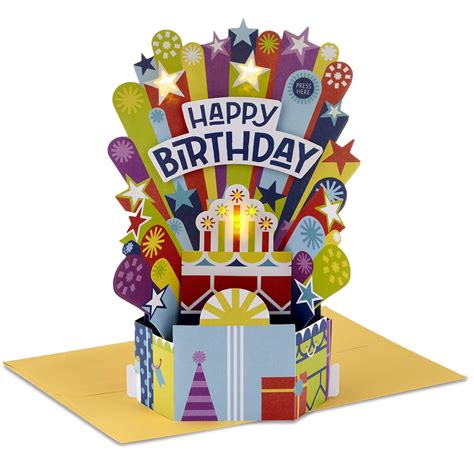 Buy Hallmark Paper Wonder Pop Up Birthday Card With Music Birthday
