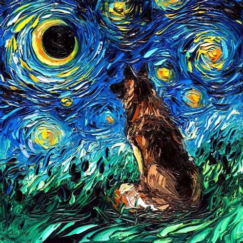Artist Whose Painting Got Mistaken For A Van Gogh Creates Adorable