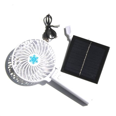 Buheshui 1w 55v Solar Panel Fan For Home Office Outdoor Traveling