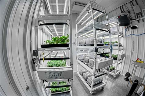 Indoor Vertical Farming Grow Rack Systems Montel Inc