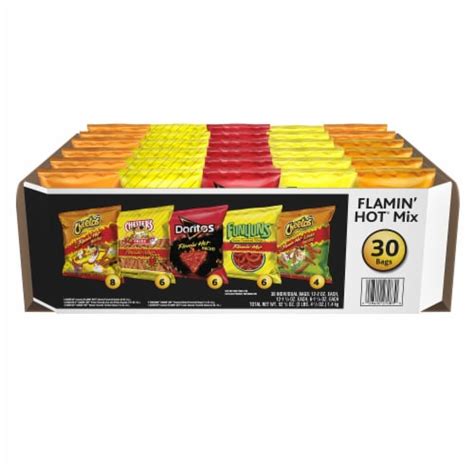 Frito Lay® Flamin Hot® Snacks And Chips Mix Variety Multi Pack 30 Ct Kroger
