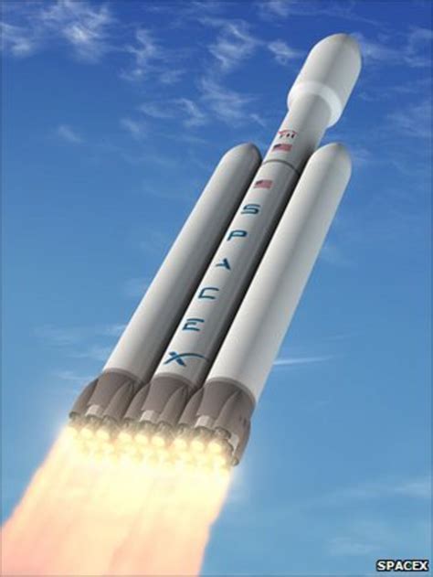 Spacex To Launch Huge New Rocket Bbc News