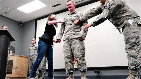 Promoted 🙌 Air Force Sra To Ssgt Promotion Ceremony Youtube