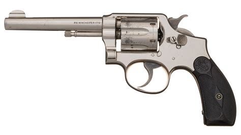 Smith And Wesson 32 20 Hand Ejector 1st Model Revolver Rock Island Auction