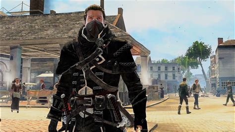 Assassin S Creed Rogue Assassin Killer Outfit Hidden Blade Stealth