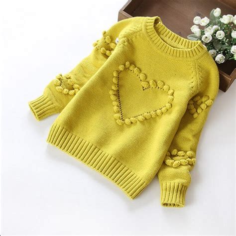 Retail 2018 Fall New Girls Fashion Embroidered Loving Heart Cotton