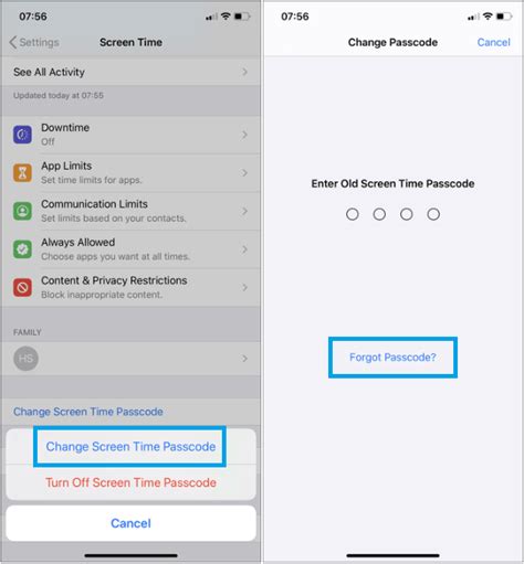 It seems that some users are having problems with remembering or recovering their. How To Recover Screen Time Passcode on iPhone or iPad ...