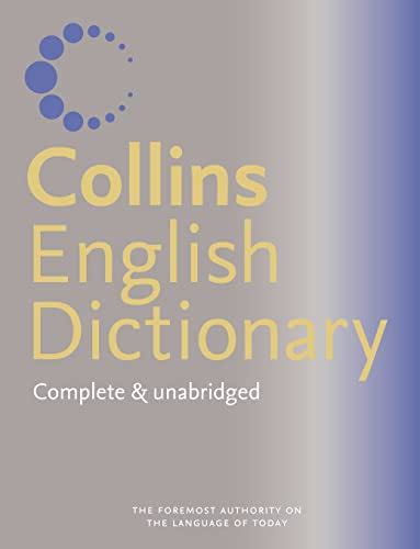 Collins English Dictionary Complete And Unabridged Various