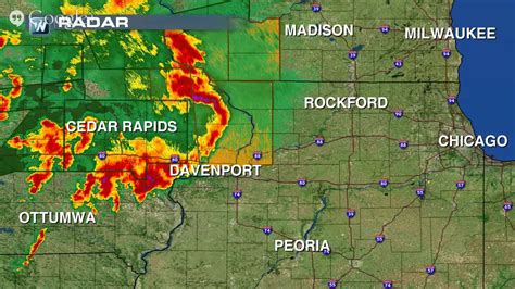 Live Radar Midwest Severe Weather Youtube