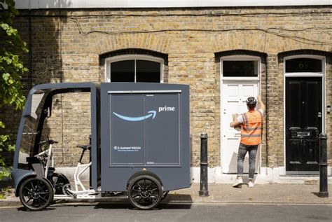Amazon Launches E Cargo Bike Delivery Hub In London