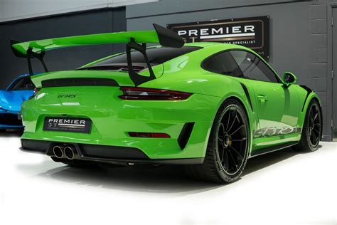 Used 2018 Porsche 911 Gt3 Rs 40 Pdk Lizard Green Pccbs Front Axle