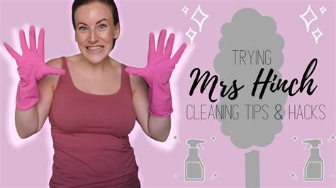 Trying Mrs Hinch Cleaning Tip And Hacks 2020 Youtube