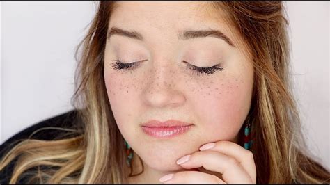 How To Fake Freckles Youtube