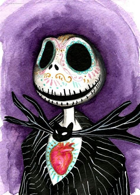 Pin By Jana Fitzgerald On Skulls Day Of The Dead Art Jack