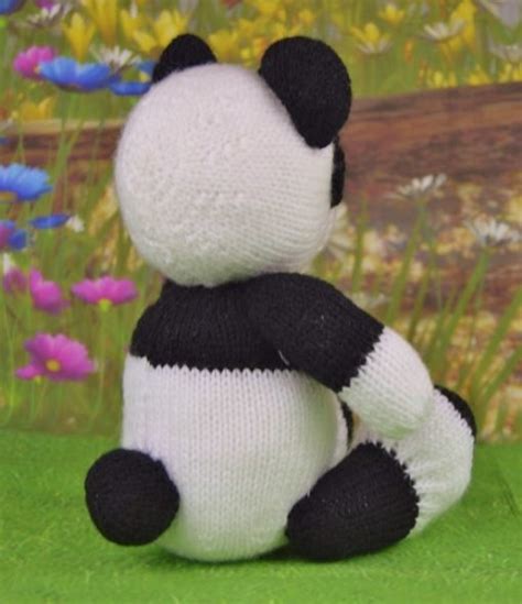 Panda Knitting Pattern Toy Knitting Patterns From Knitting By Post