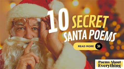 10 Secret Santa Poems Poems About Everything
