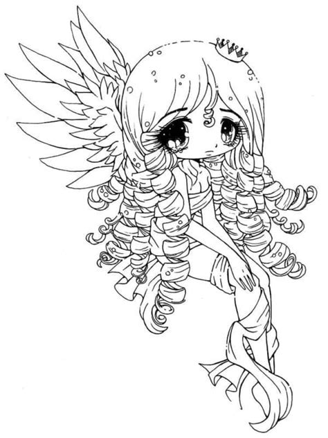 Chibi Fairy Coloring Page Download Print Or Color Online For Free