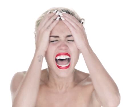 Miley Cyrus The Most OMG Moments In Her Wrecking Ball Video Capital