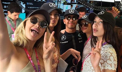 Lewis Hamilton Parties With Kendall Jenner And Model Friends In Monaco Celebrity News