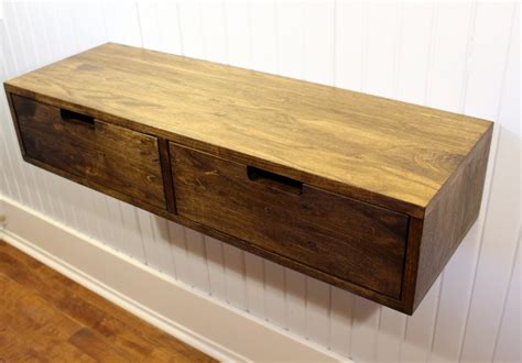 Floating Console Cabinet Stand With Drawers That Can Be Etsy