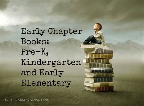 There are a variety of genres and styles, including classic chapter books, mysteries, hilarious chapter book series, and more. Early Chapter Books - Preschool, Kindergarten and Early ...