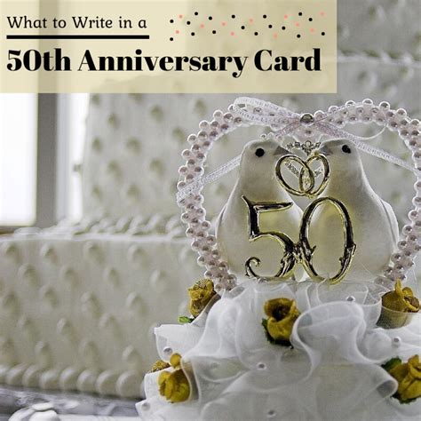 50th Anniversary Wishes: What to Write in a Card | Holidappy